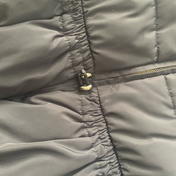 Silvian heach Italian navy puffer coat - Picture 2 of 8